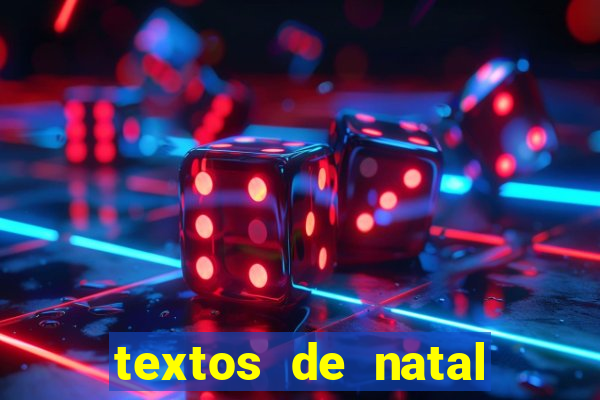 textos de natal para leitura